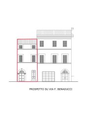 appartamento in vendita a Foligno, centro storico, Via Benaducci